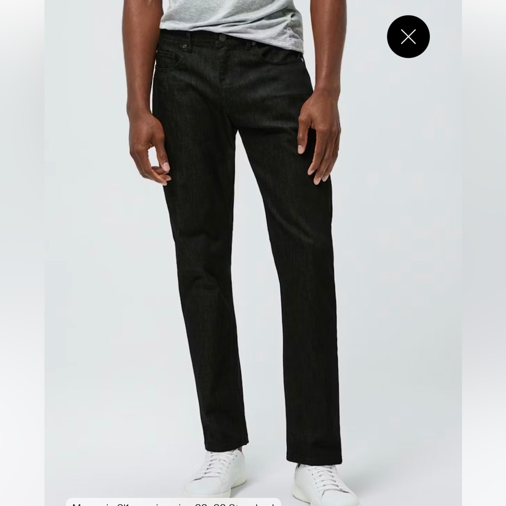 Ministry of Supply Chroma Denim pant 32x34 slim NWT Black
